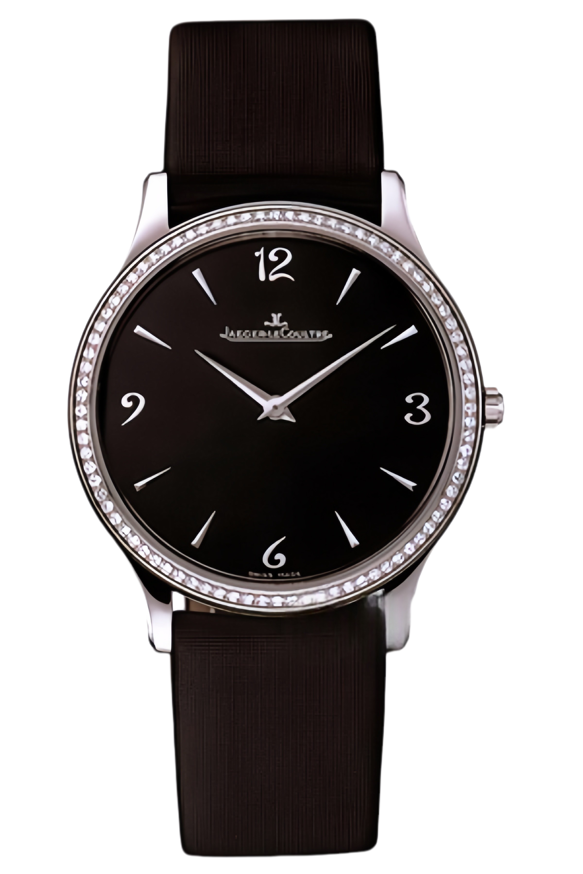 Jaeger-LeCoultre Master Ultra Thin Small Seconds Ref. Q1458406 Super Clone Watch – Silver Dial Stainless Steel Case Black Leather Strap Fake Replica