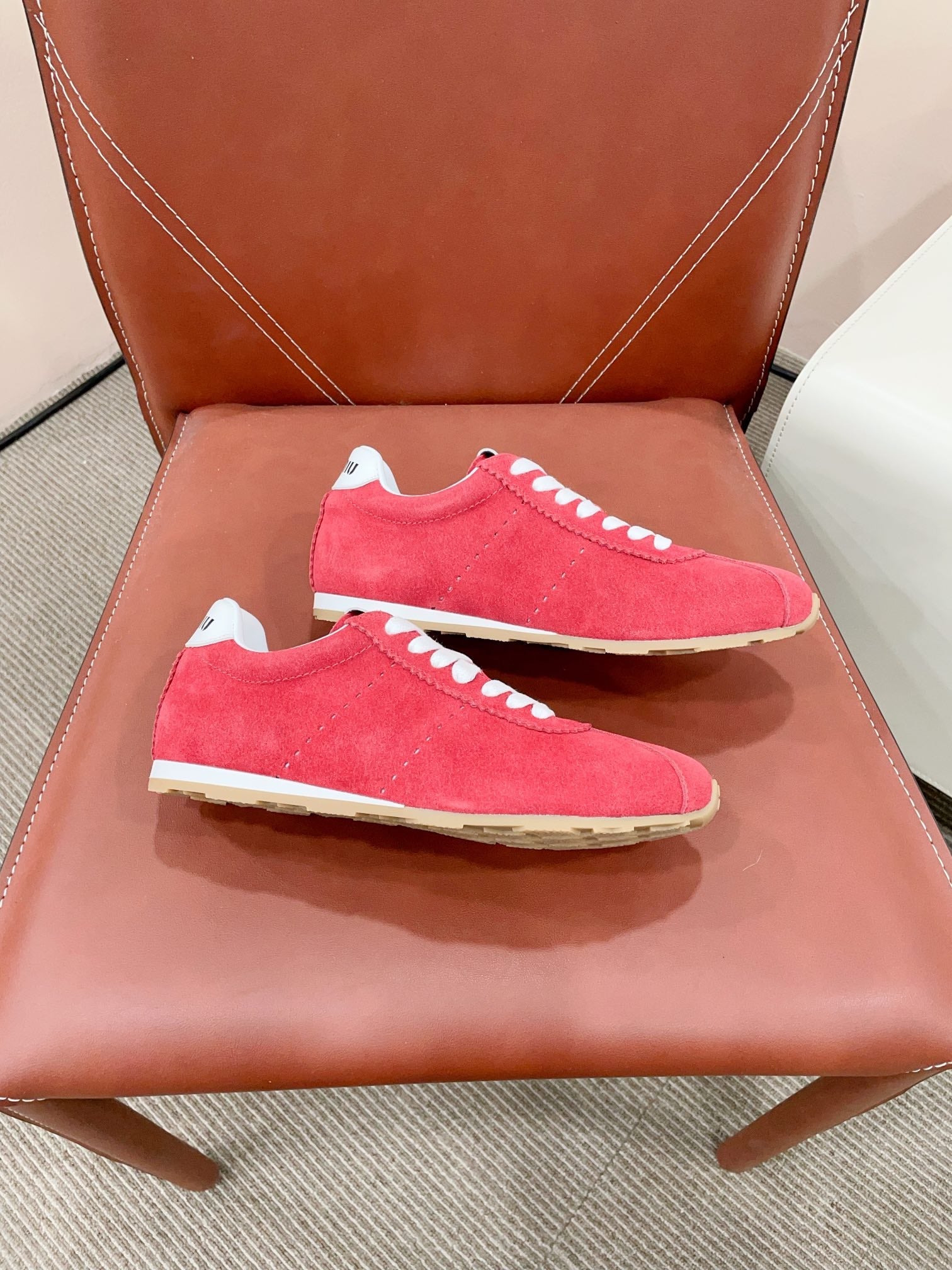 PLUME SUEDE SNEAKERS WATERMELON、mysite、Cacoeks