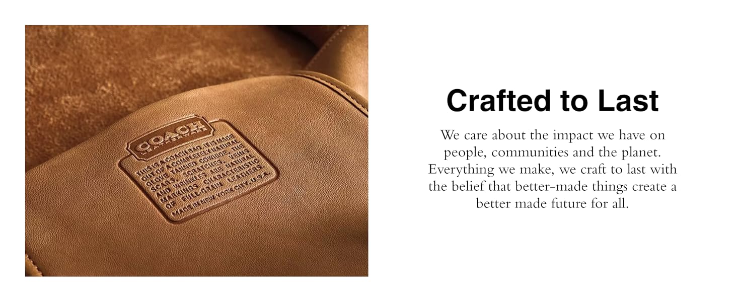 Crafted to Last
