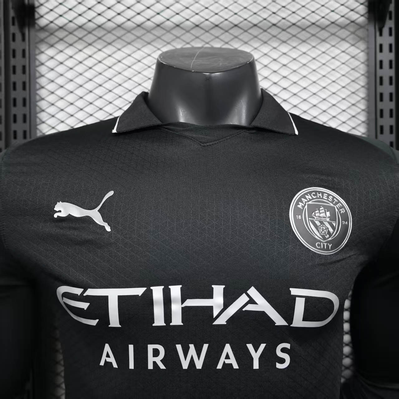 2025/2026 Player Version Long Sleeve Manchester City Away Football Shirt 1:1 Thai Quality:football jersey mysite: unitedjerseyfootball 邓江浪:football