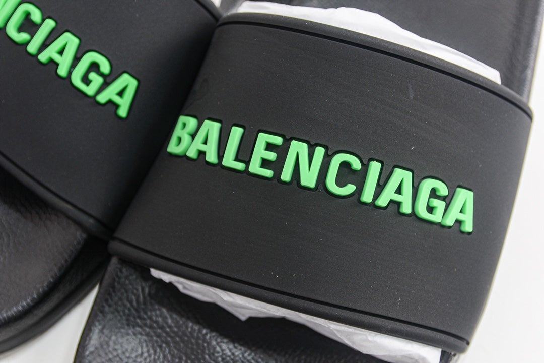 Balenciaga Sandal in Black Green、mysite、Cacoeks