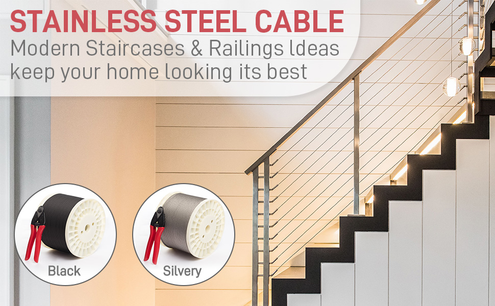 deck railing kit Stainless Steel Wire Rope