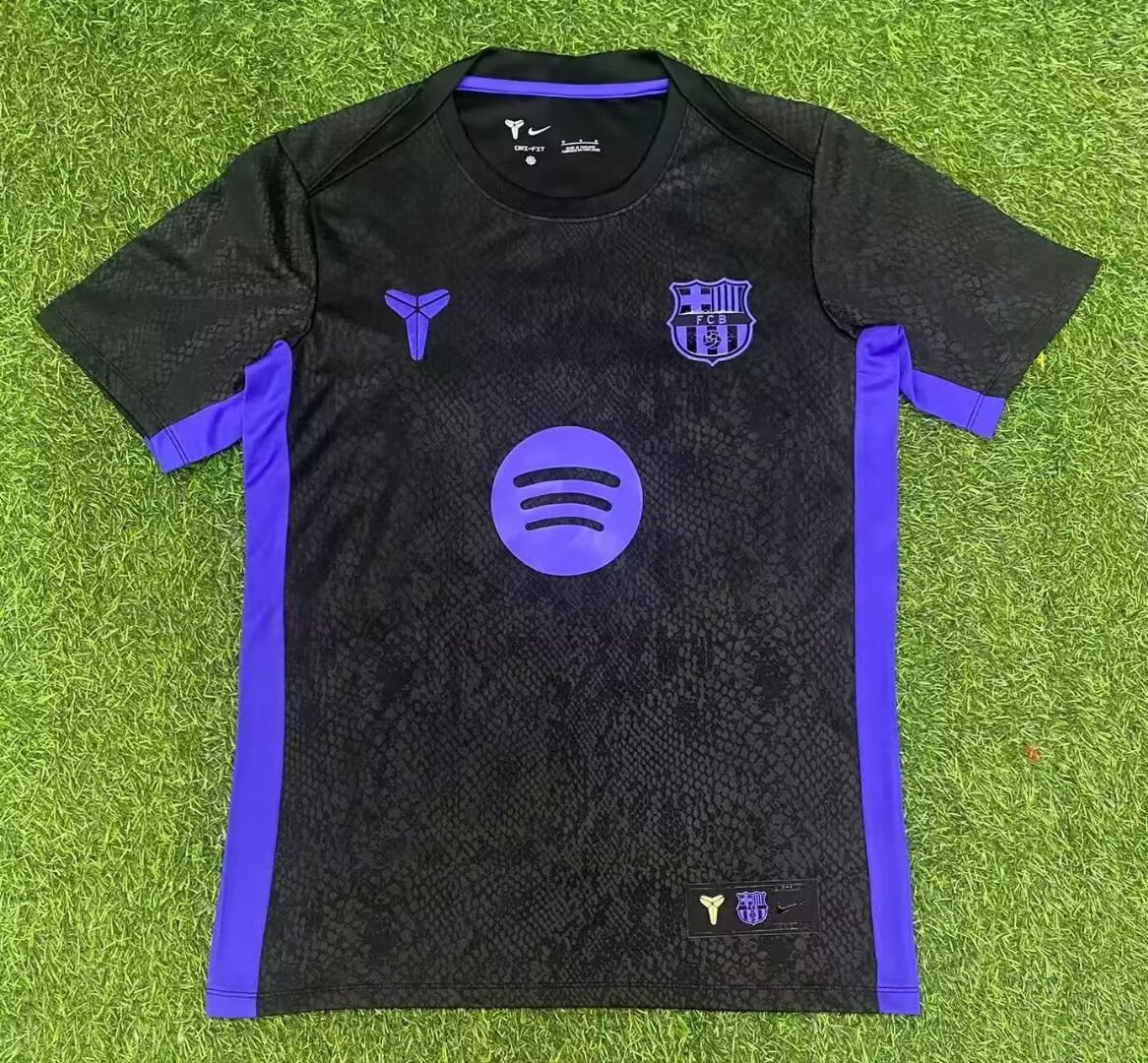 2025/2026 Barcelona Kobe Bryant Collaboration Black Football Shirt 1:1 Thai Quality:football jersey mysite: unitedjerseyfootball 邓江浪:football