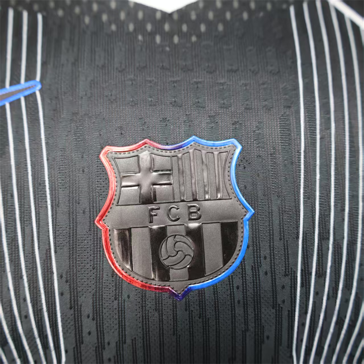 UltraTrikot-Barcelona 25-26 Black Big LOGO Special Jersey - Player Version