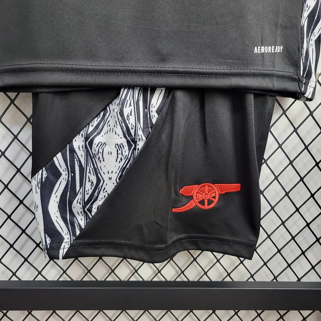 Higojerseys-Arsenal 24-25 Away Kids Kit