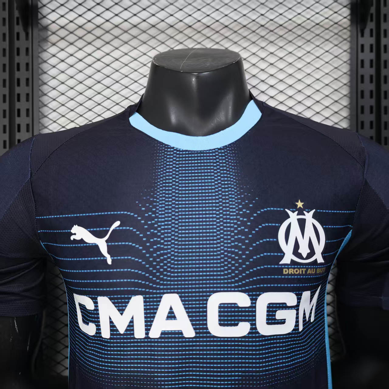 2025/2026 Player Version Olympique de Marseille Away Football Shirt 1:1 Thai Quality:football jersey mysite: unitedjerseyfootball 邓江浪:football