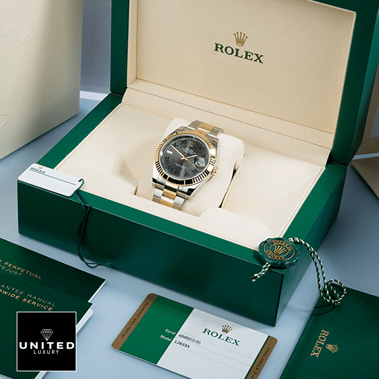 Rolex Datejust ın the Rolex Box
