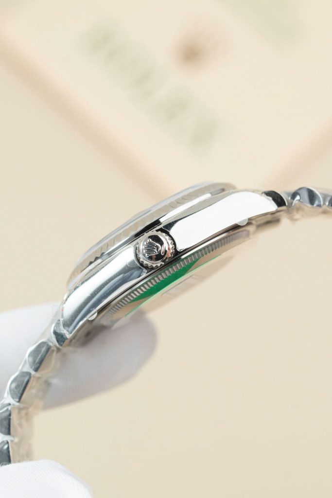Đồng Hồ Rolex DateJust Lady Fake 11 Mặt Trắng Cọc Số La Mã 31mm (2)