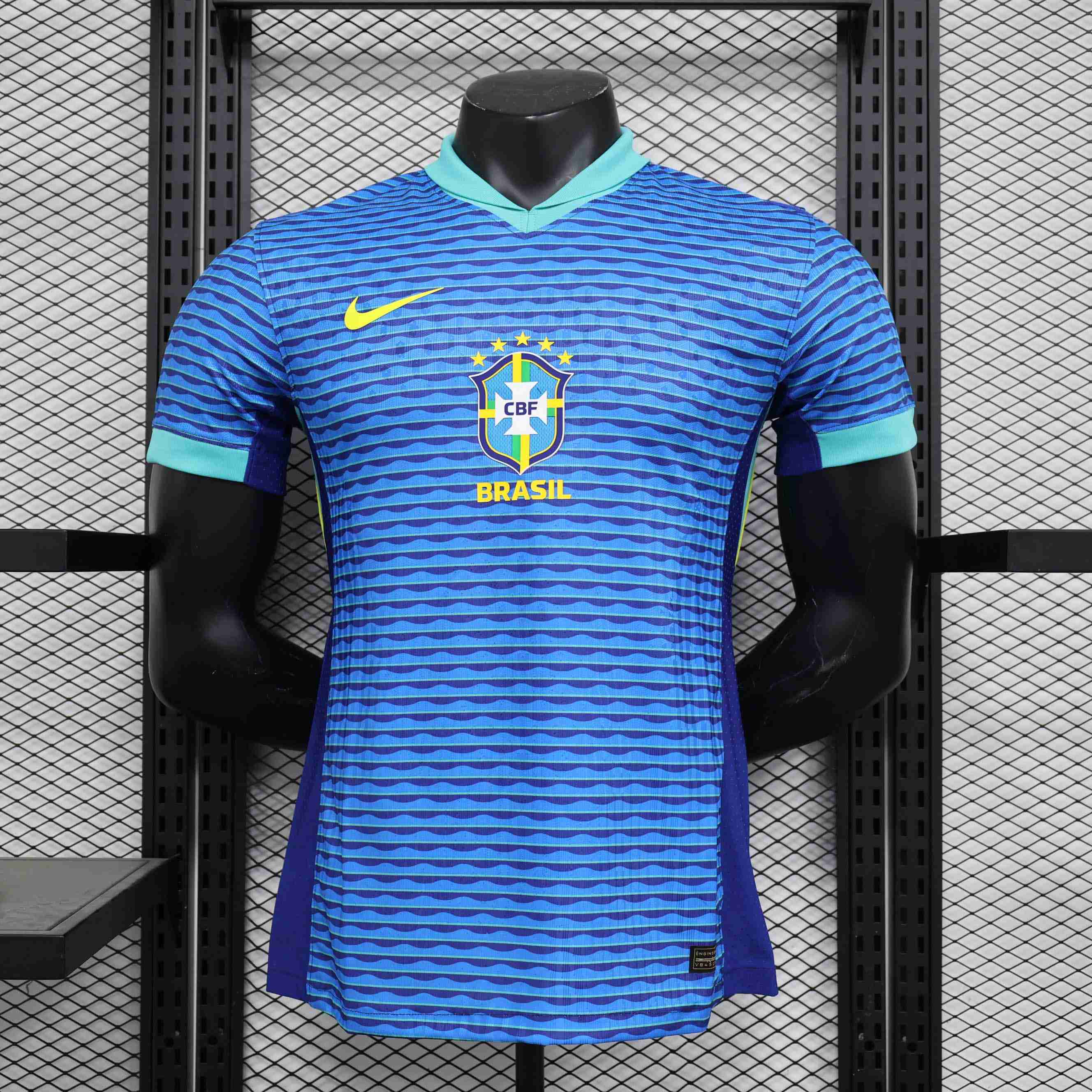 2024 Player Version Brazil Away-mysite Custom Football Kit- Nextkits