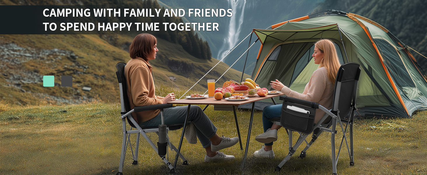 Oversized Camping Chair for Adults Heavy Duty