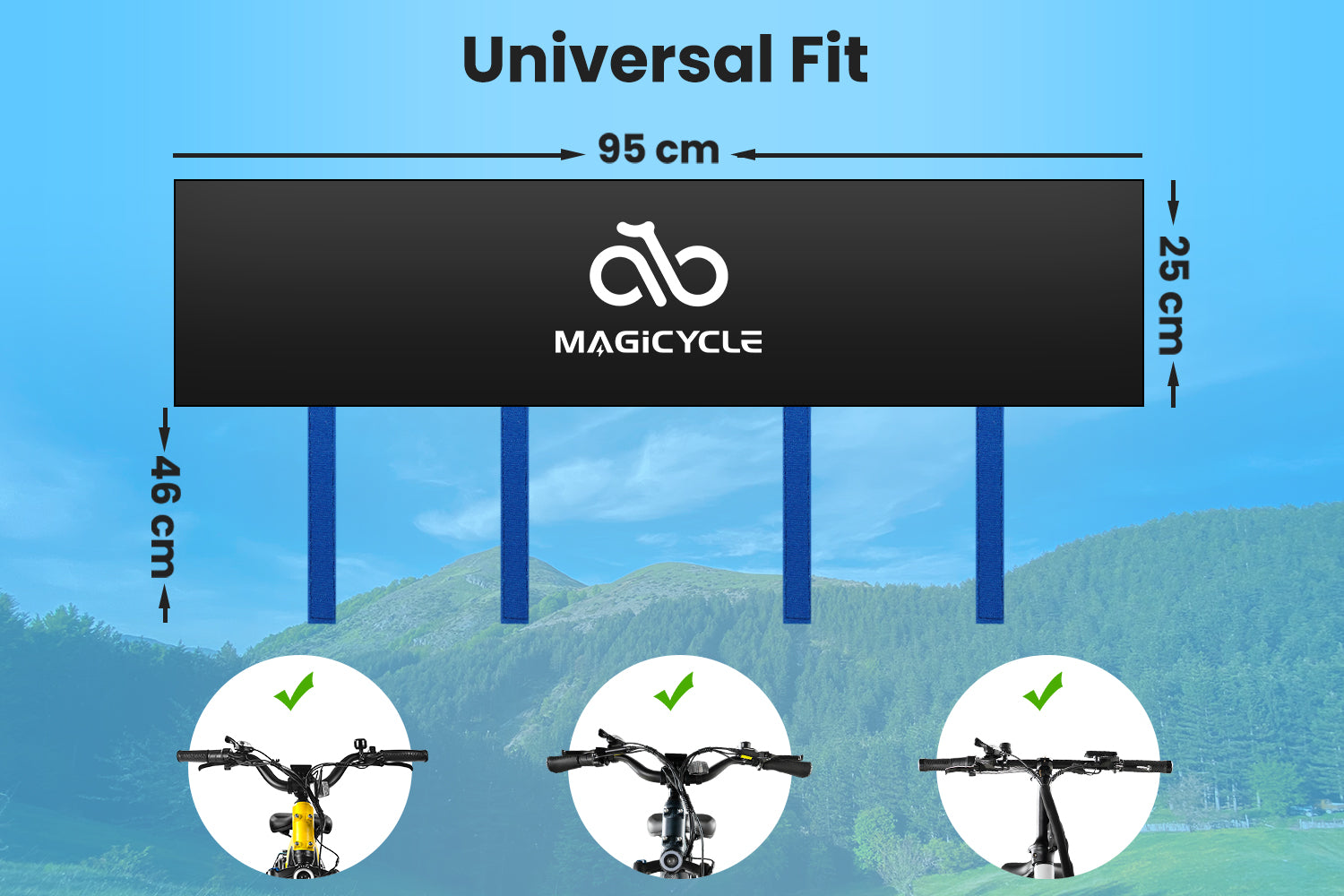 Magicycle Ebike Handlebar Protective Cover、mySite、bearsvspackers