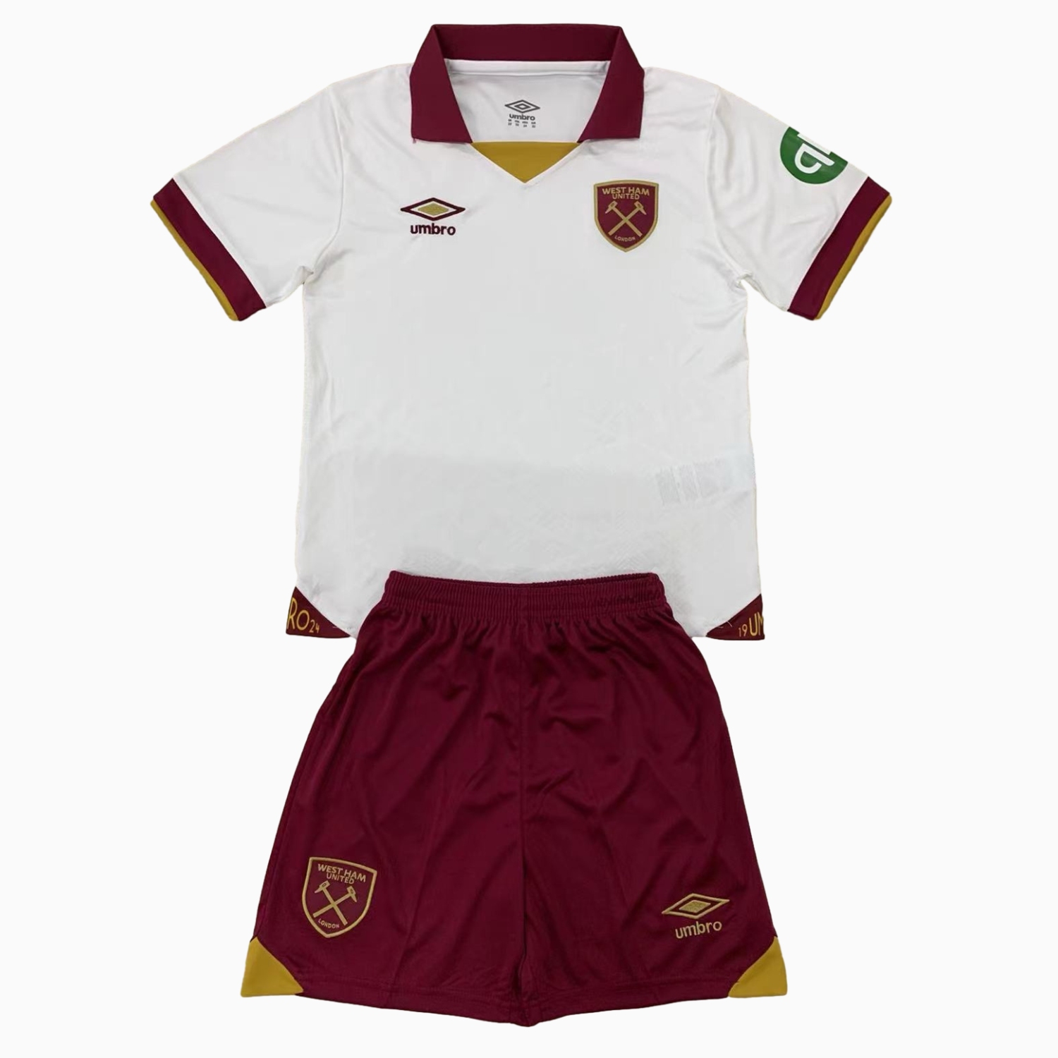 JerseysGala.com | West Ham United 24-25 Third Kids Kit -Customize Name, Number and Patch | Worldwide Shipping