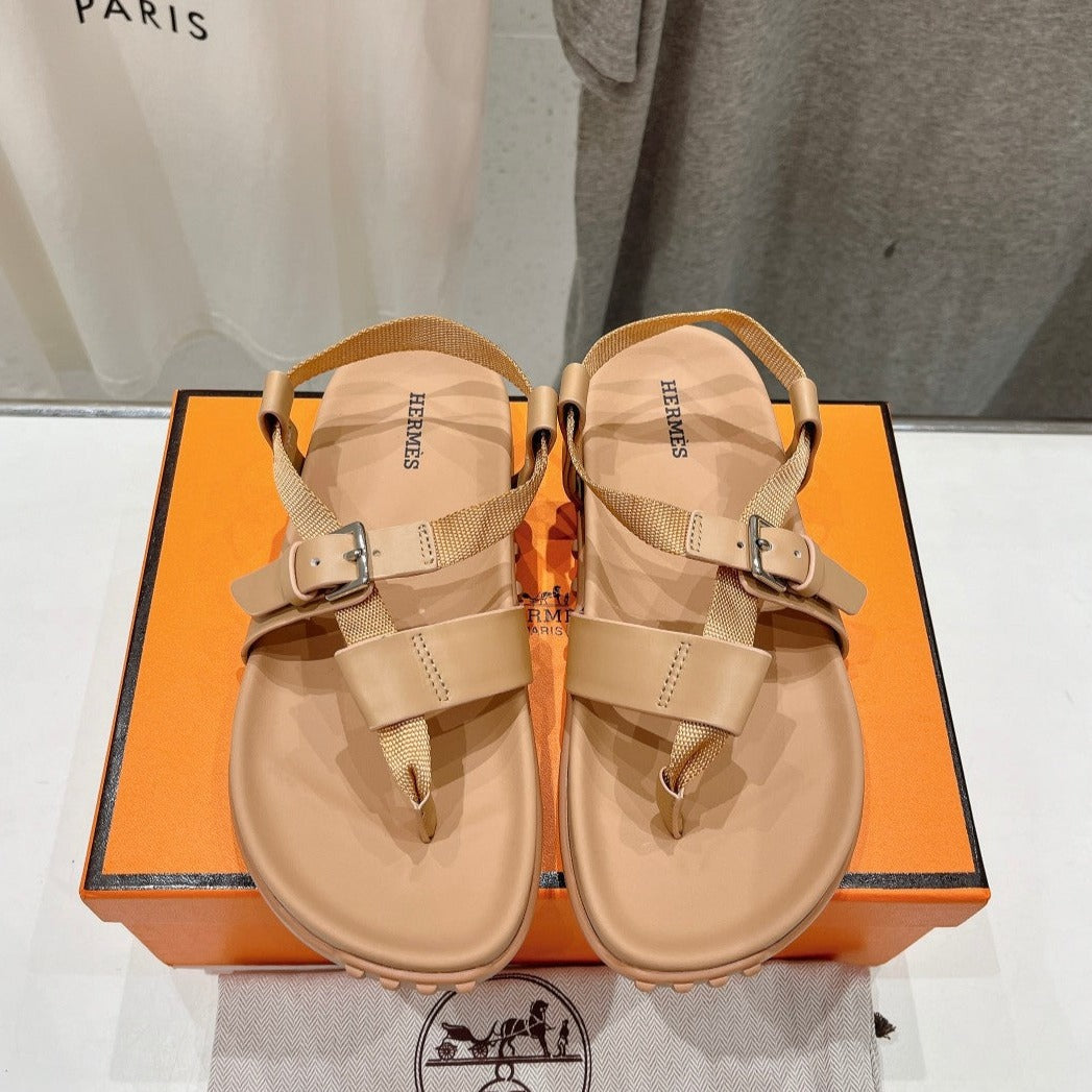 SANDAL BRAIDED 30 CHAMPAGNE CALFSKIN、mysite、Cacoeks