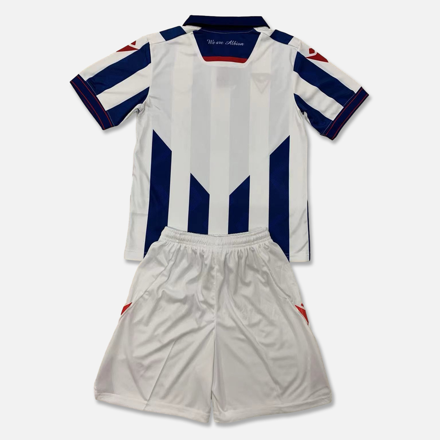 ManixJersey.com | West Bromwich 24-25 Home Kids Kit -Customize Name, Number and Patch | Worldwide Shipping