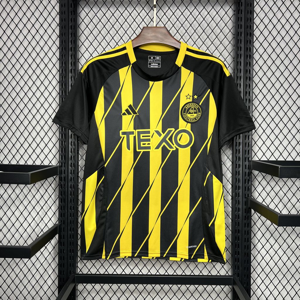 Higojerseys-Aberdeen 24-25 Away Jersey - Fans Version