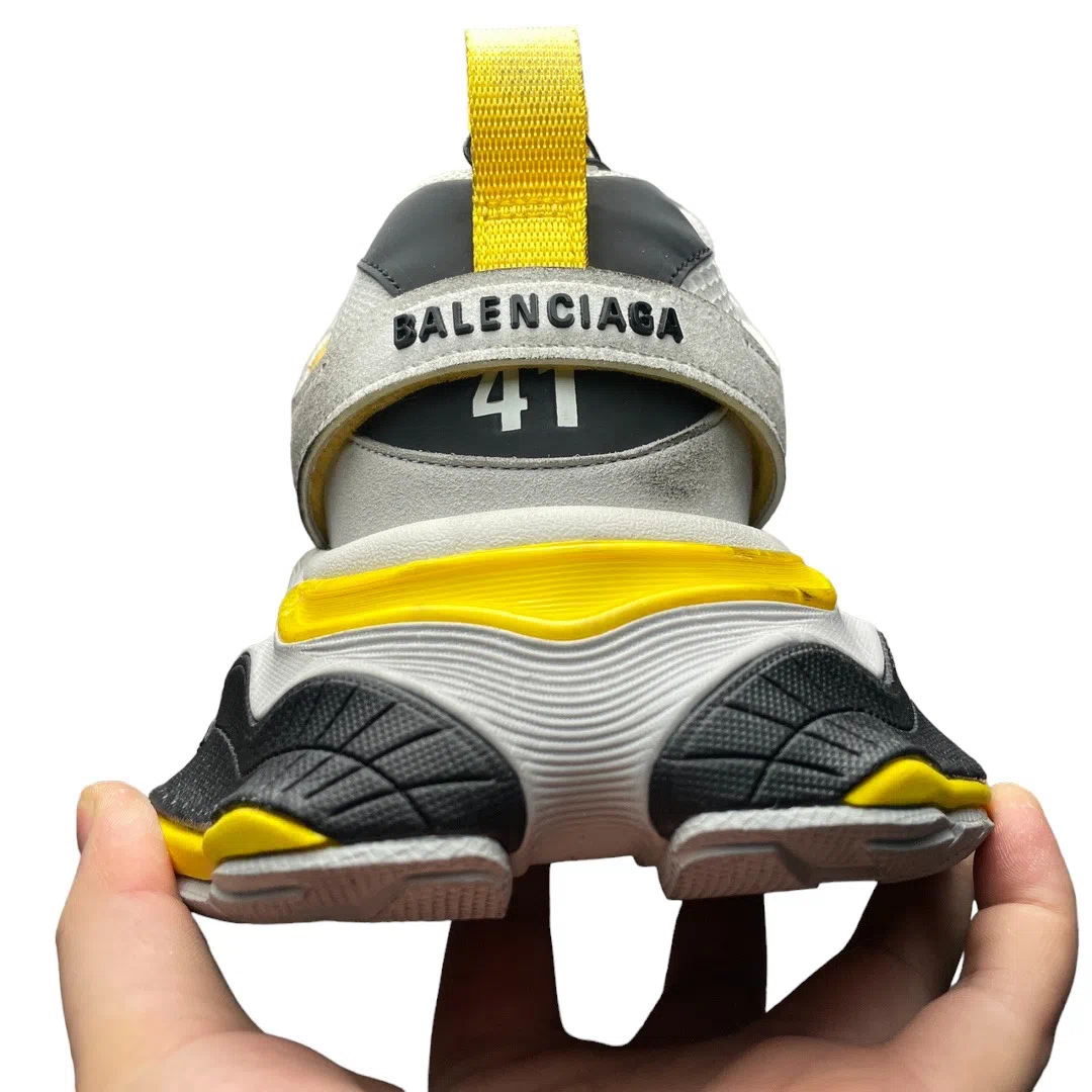 Balenciaga Cargo Sneaker in Grey Black Yellow、mysite、Cacoeks