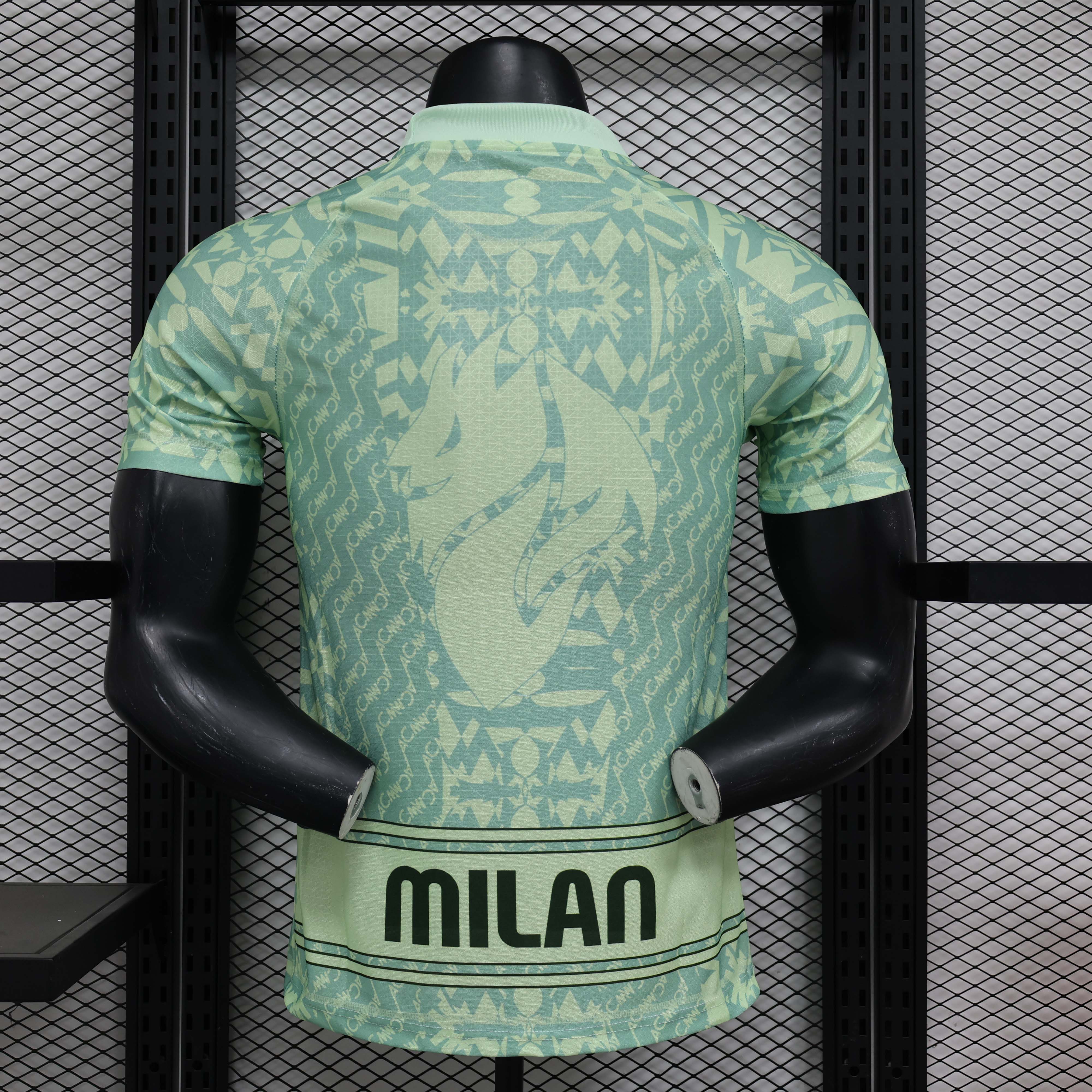 2024/2025 Player Version AC Milan Special Edition Green Soccer Jersey 1:1 Thai Quality:football jersey mysite: unitedjerseyfootball 邓江浪:football