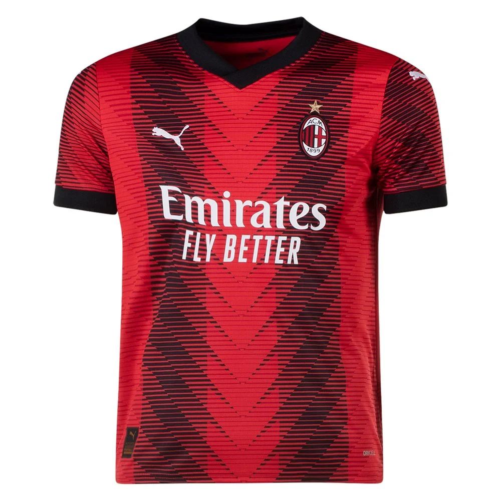 23/24 Kid's Suit AC Milan Home Jersey-mysite Custom Football Kit- Nextkits