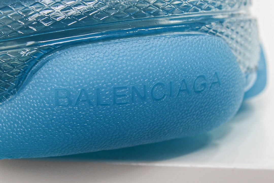 Balenciaga Triple S Clear Sole Sneaker Blue、mysite、Cacoeks