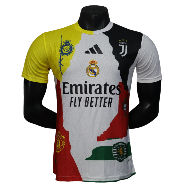 25-26 Ronaldo Real Madrid United soccer jersey-Player Version: Ajax 24-25 Home Stadium Jersey - Fans Version mysite: Adidas luxuryfootballshirts.com: https://www.luxuryfootballshirts.com/