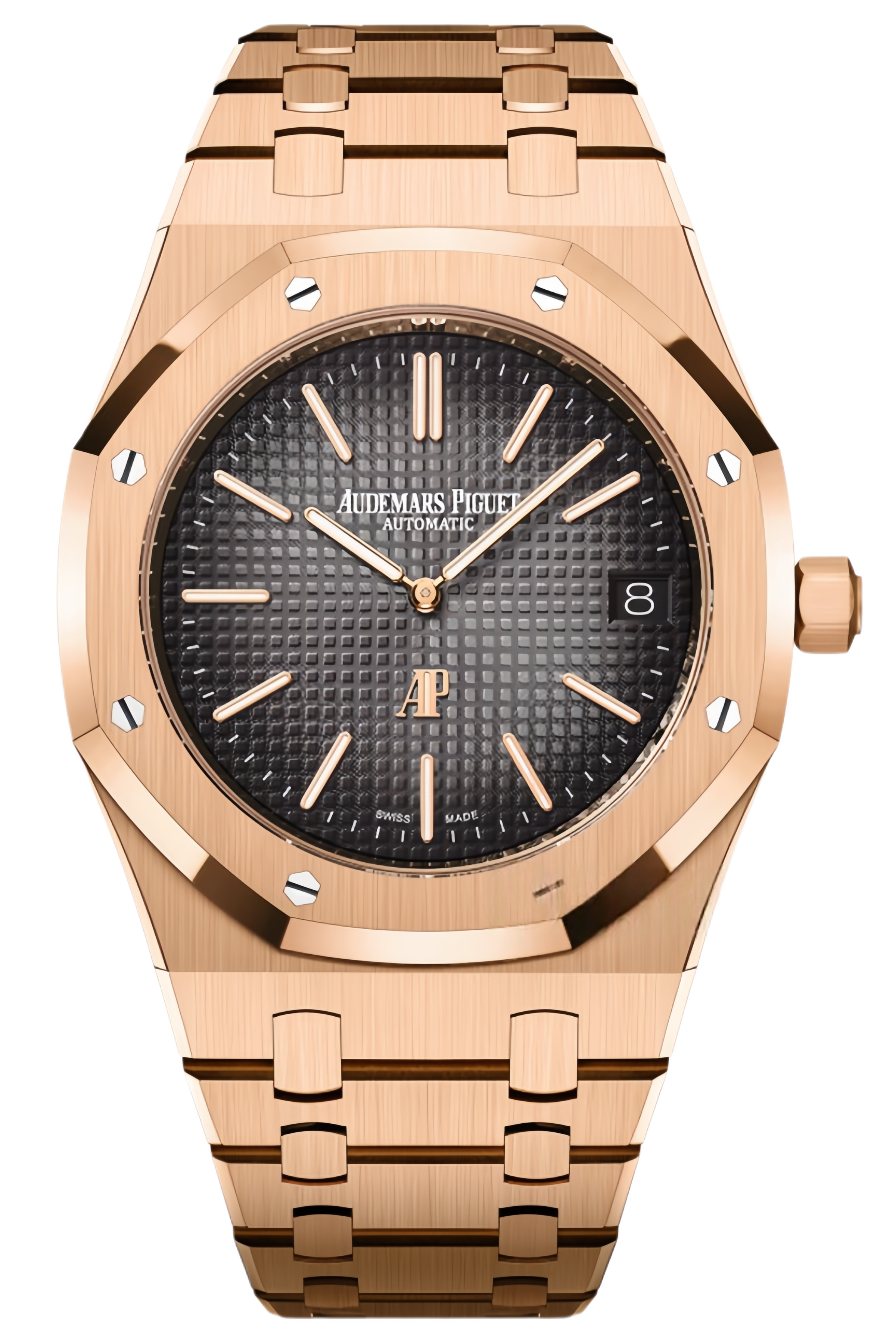 Audemars Piguet Royal Oak Ref. 16202OR.OO.1240OR.02 Super Clone Watch – 39mm Rose Gold Case Blue Dial Swiss Replica