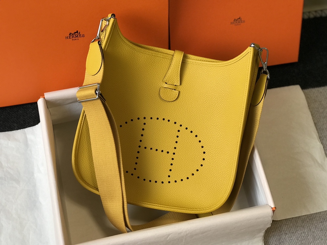 Original Copy Hermes Evelyne 29cm Leather Bags More Colors-2
