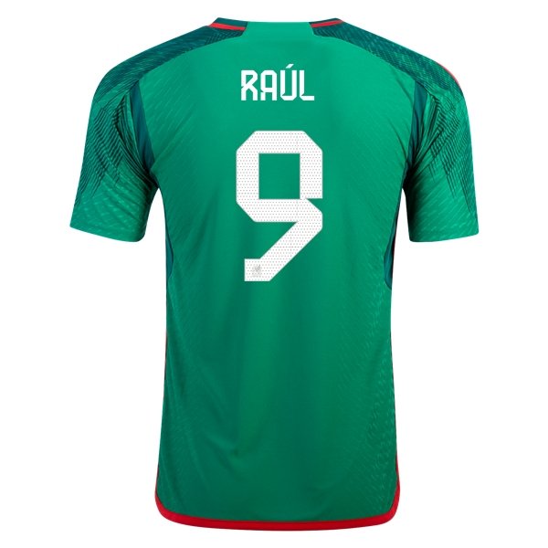 2022 Raul Jimenez #9 Mexico Home Jersey-mysite Custom Football Kit- Nextkits