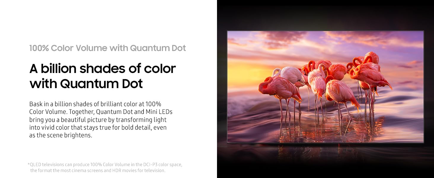 100% Color Volume with Quantum Dot