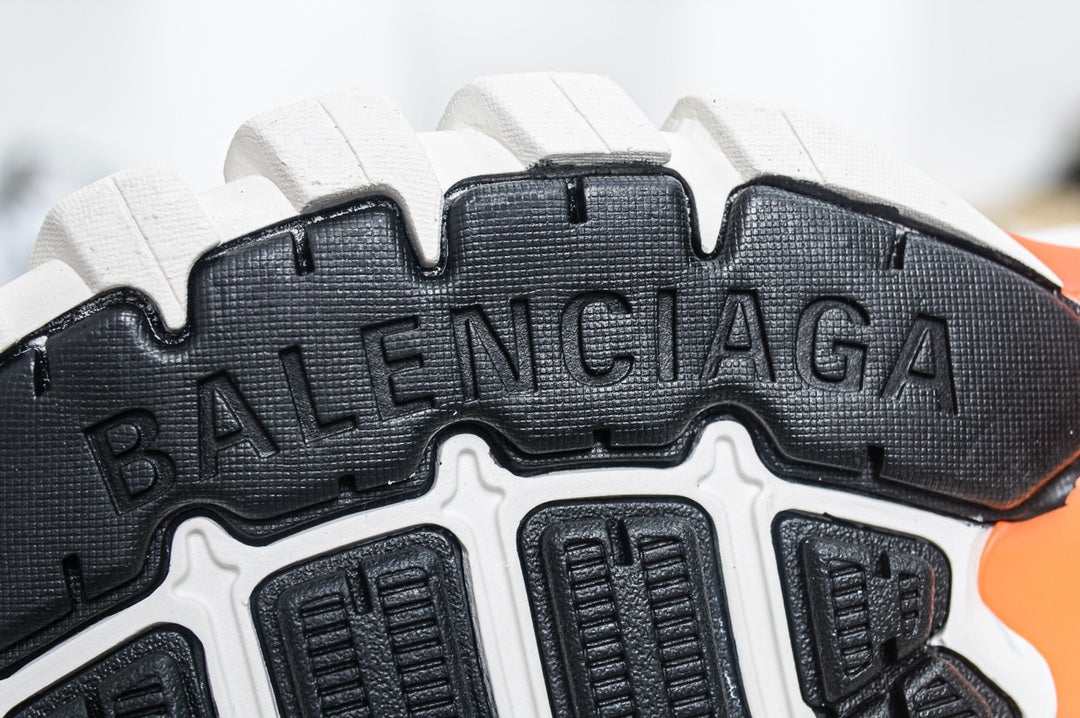 Balenciaga Track Mule in White Orange、mysite、Cacoeks