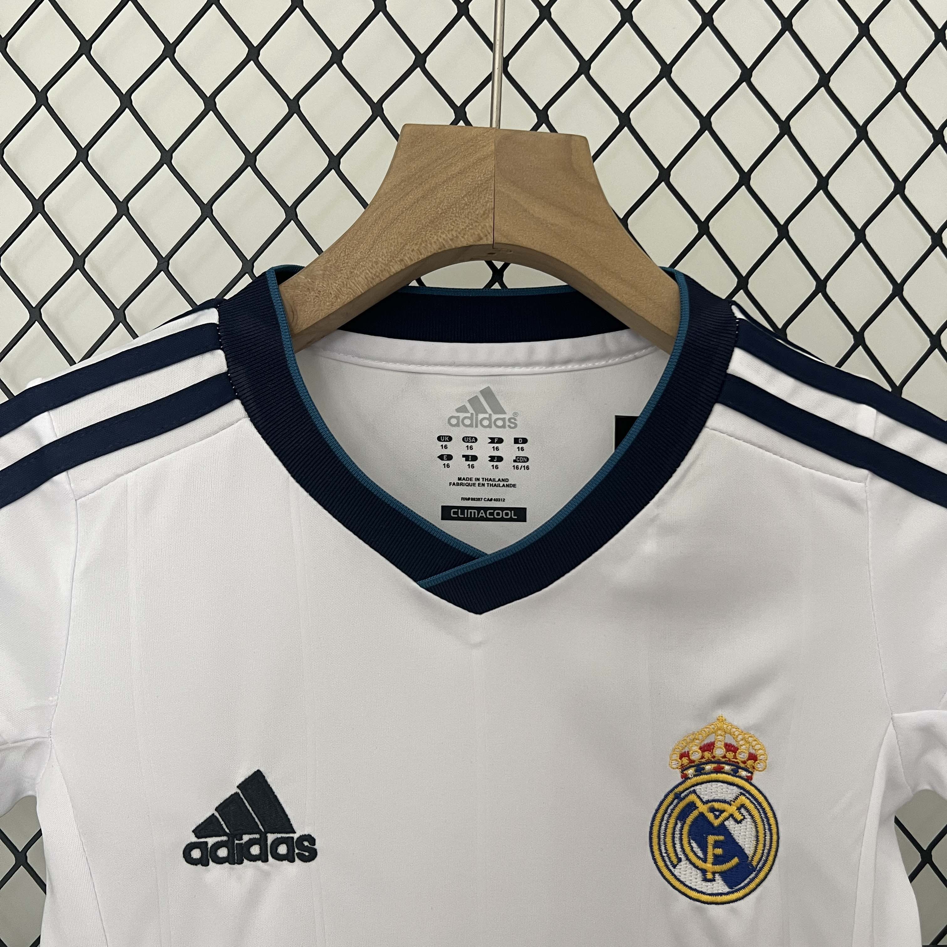 2012/2013 Retro Real Madrid Home Football Shirt 1:1 Thai Quality Kids Size:football jersey mysite: unitedjerseyfootball 邓江浪:football