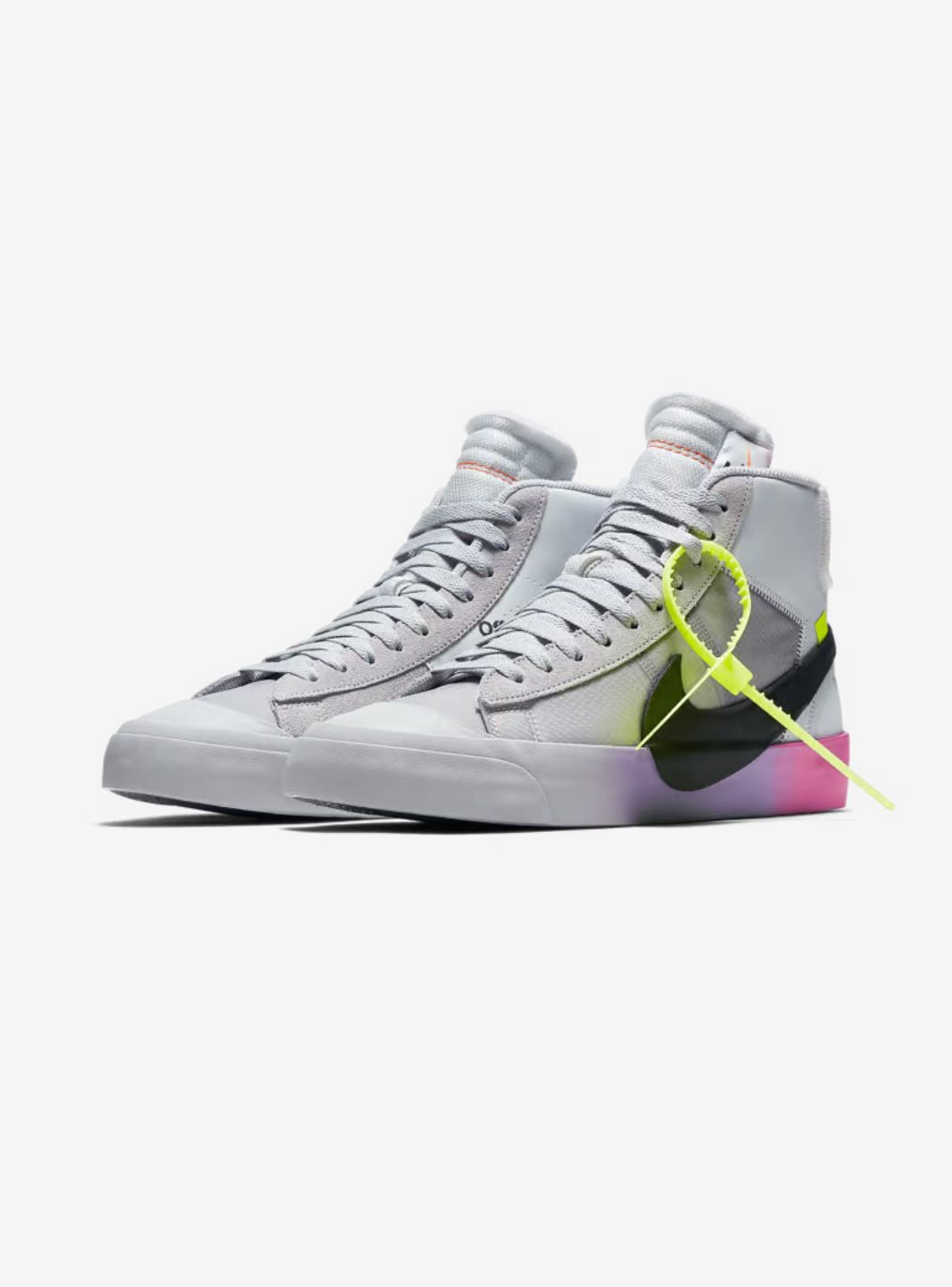 Nike Blazer Mid Off-White Wolf Grey Serena Queen、NIKE、Cacoeks