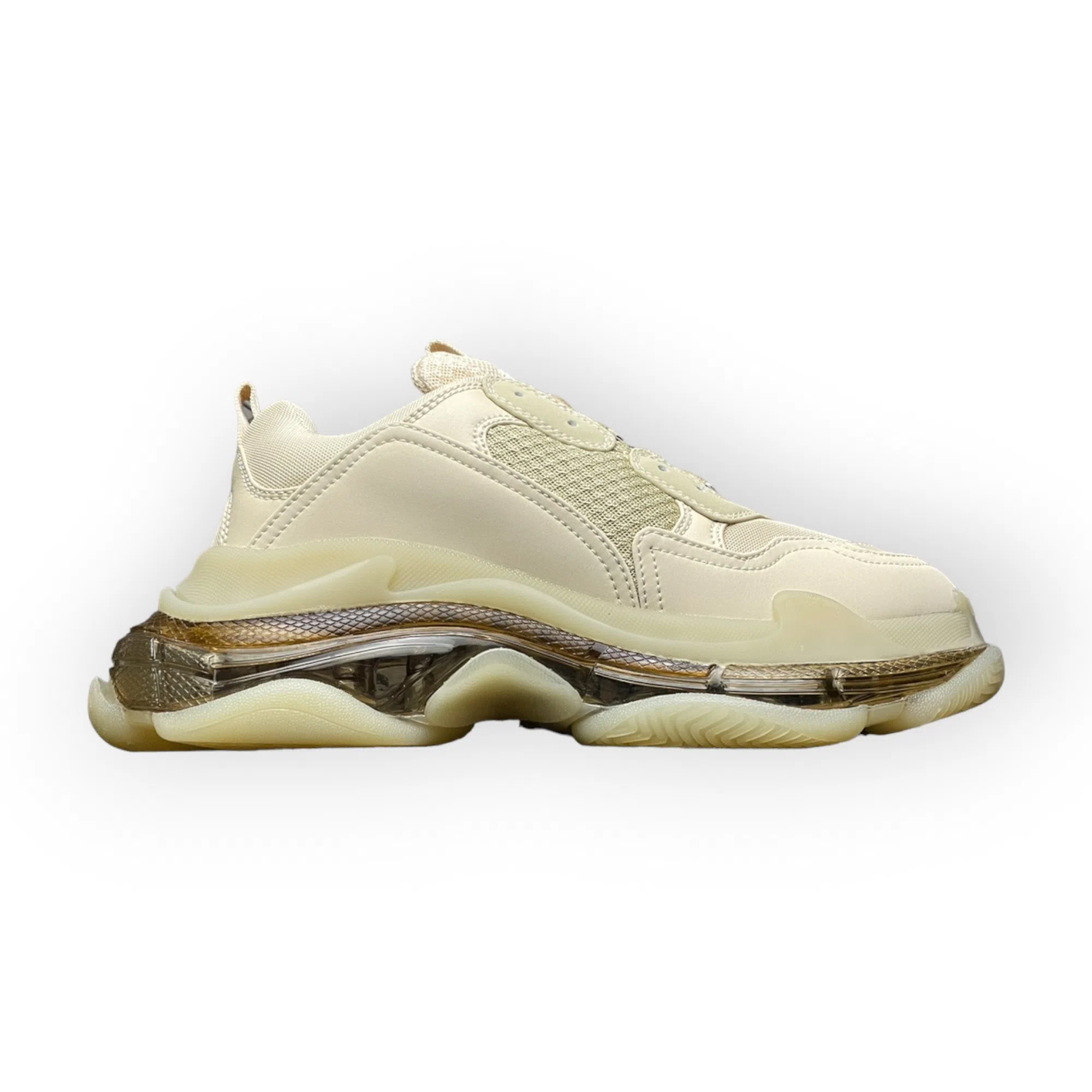 Balenciaga Triple S Clear Sole Sneaker in Off White、mysite、Cacoeks
