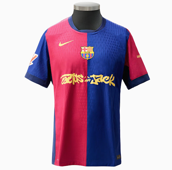 2025/2026 Barcelona Travis Scott Player Jersey 1:1 Thailand Quality:football jersey mysite: unitedjerseyfootball 邓江浪:football