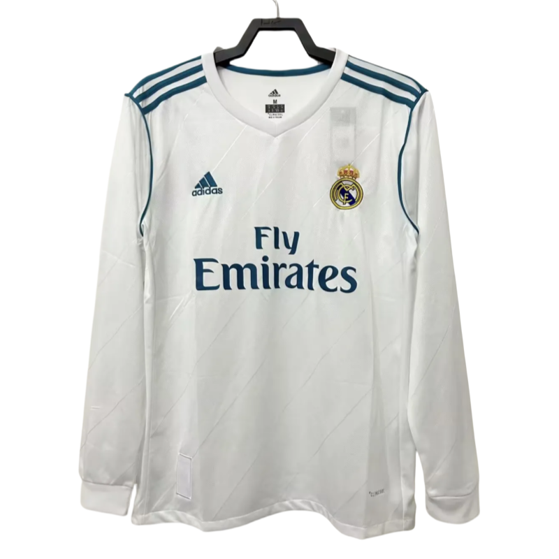 17-18 Real Madrid home long sleeves soccer jersey-Retro version: Ajax 24-25 Home Stadium Jersey - Fans Version mysite: Adidas luxuryfootballshirts.com: https://www.luxuryfootballshirts.com/