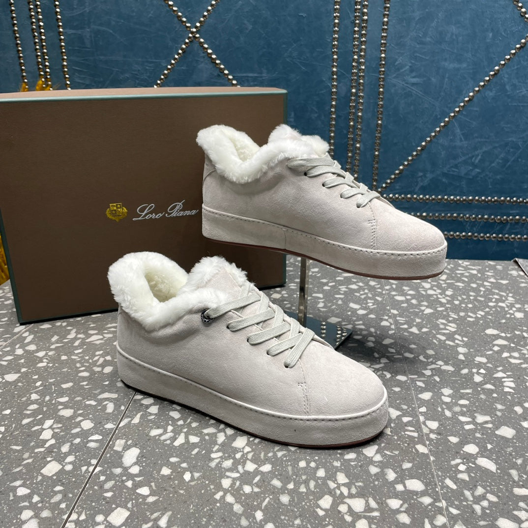 LP WINTER NUAGES SNEAKERS WHITE LAMBSKIN、mysite、Cacoeks