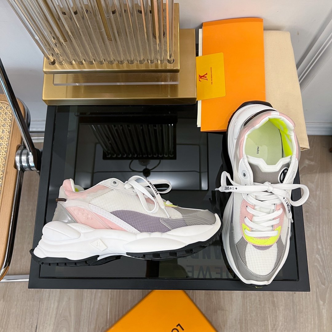 LV RUN 55 SNEAKER GREEN PLANTAIN、mysite、Cacoeks