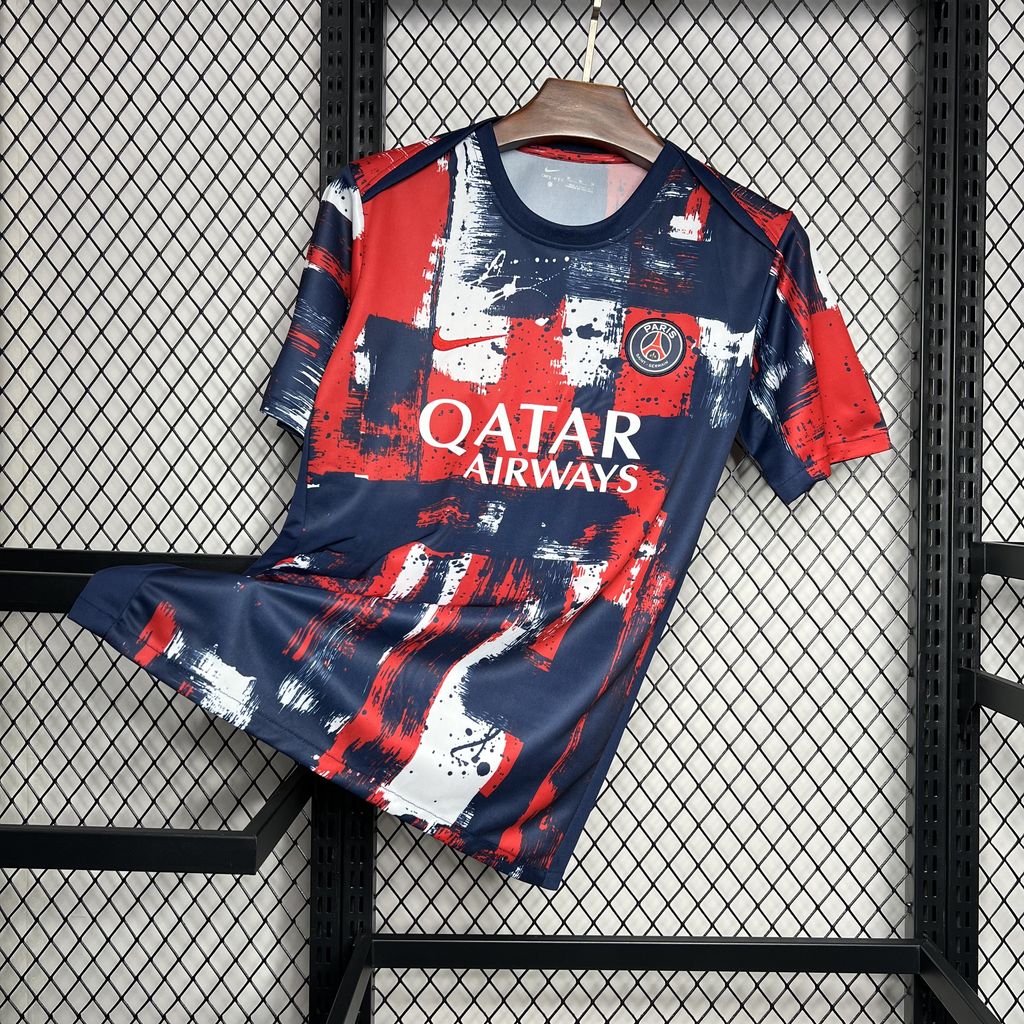 Higojerseys-Paris Saint-Germain PSG 24-25 Pre-match Jersey - Fans Version