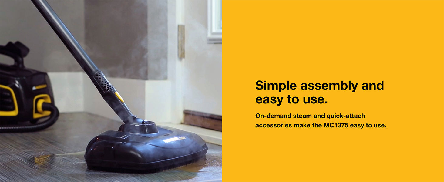 Simple assembly and easy to use.