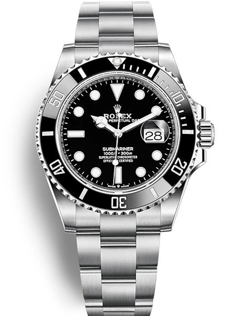 Superclone Rolex Submariner 41mm Black Dial 126610LN-1-fasswatch