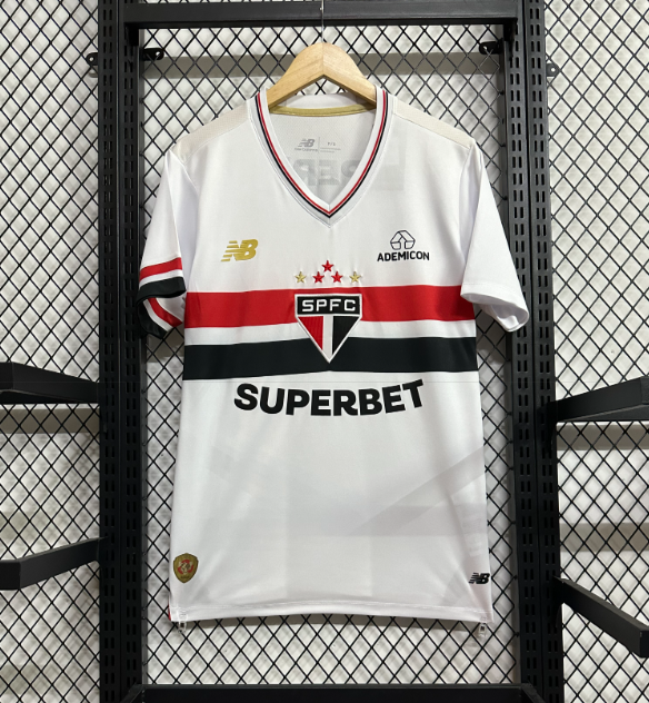 25/26 Sao Paulo Home Football Shirt-mysite Custom Football Kit- Nextkits