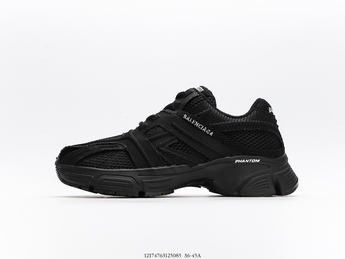 Balenciaga Phantom Trainer in Black、mysite、Cacoeks