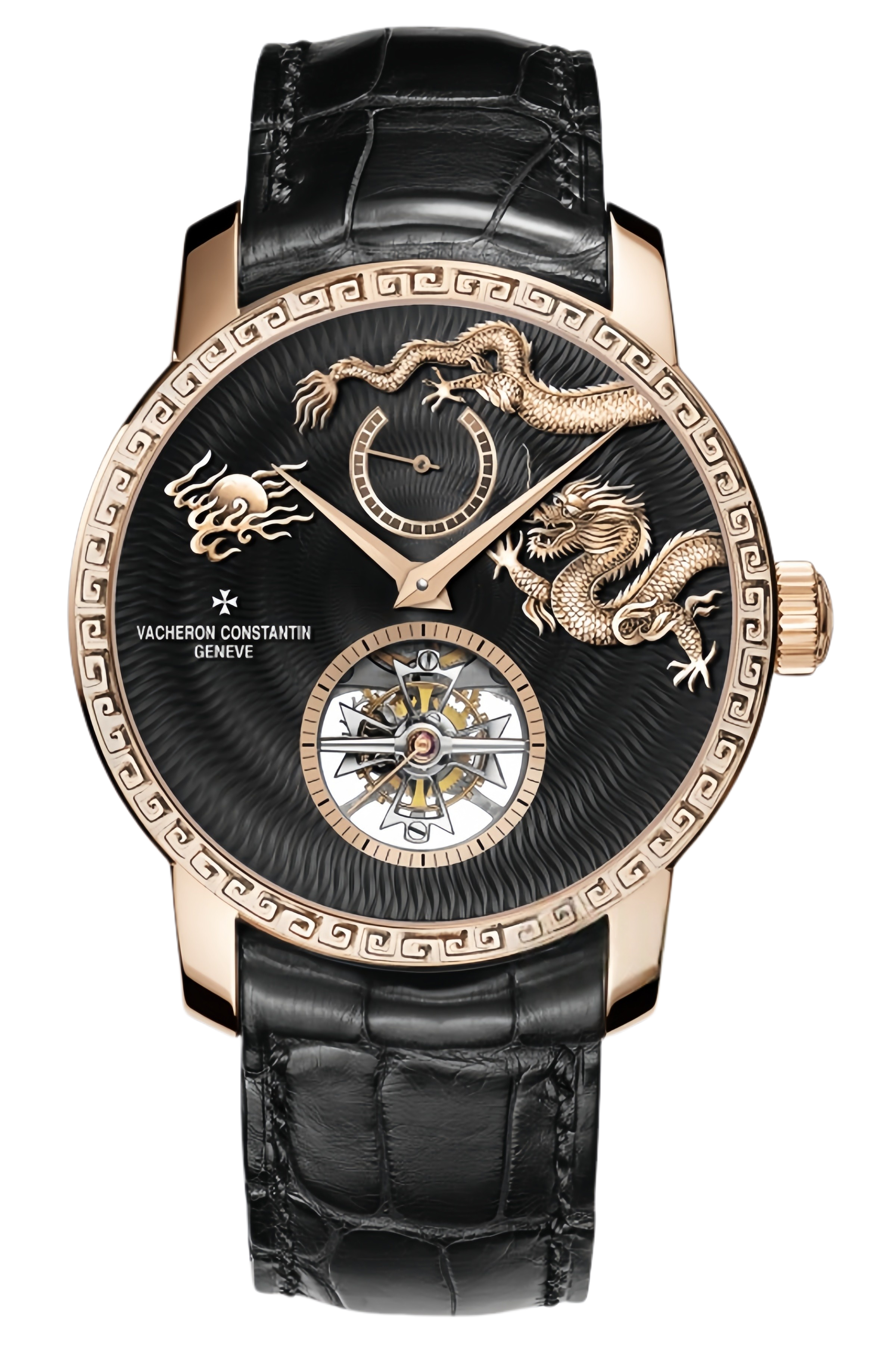 Vacheron Constantin Traditionnelle Chronograph Ref. 89000/000R-B528 Super Clone Watch – Rose Gold Case Silver Dial Swiss Replica