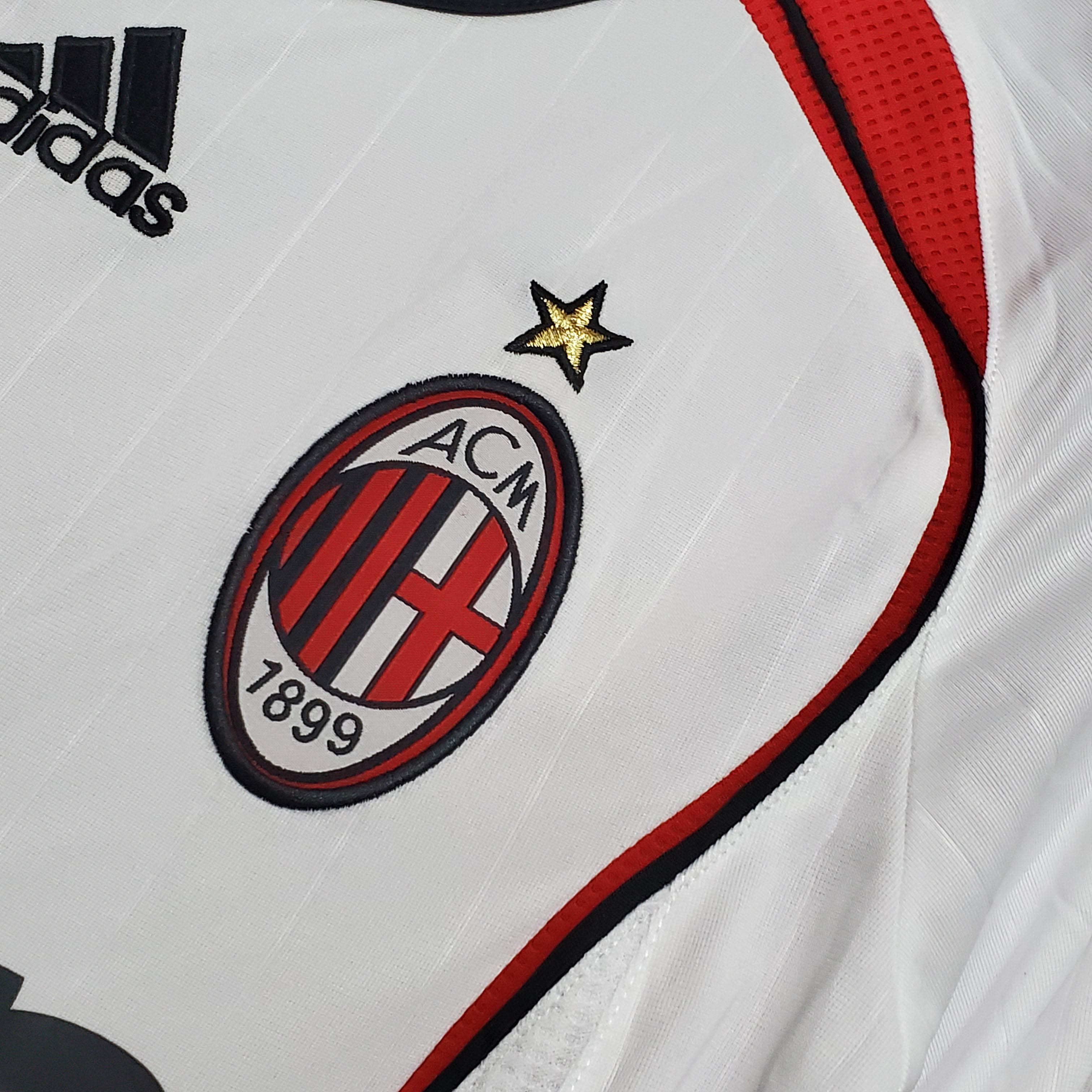2006/2007 Retro Long Sleeve AC Milan Away Football Shirt 1:1 Thai Quality:football jersey mysite: unitedjerseyfootball 邓江浪:football