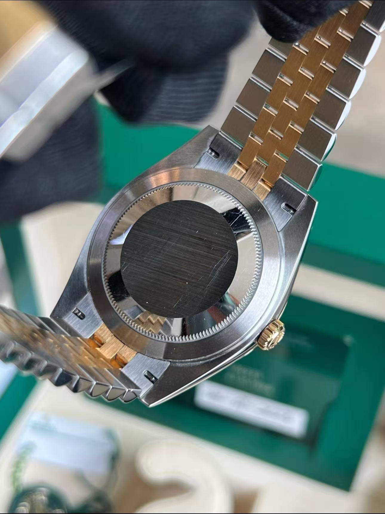 Rolex Datejust 41mm Super Clone Swiss ReplicaWatchTwo Tone Jubilee Bracelet White Dial Ref 126333 3235 Swiss Movement