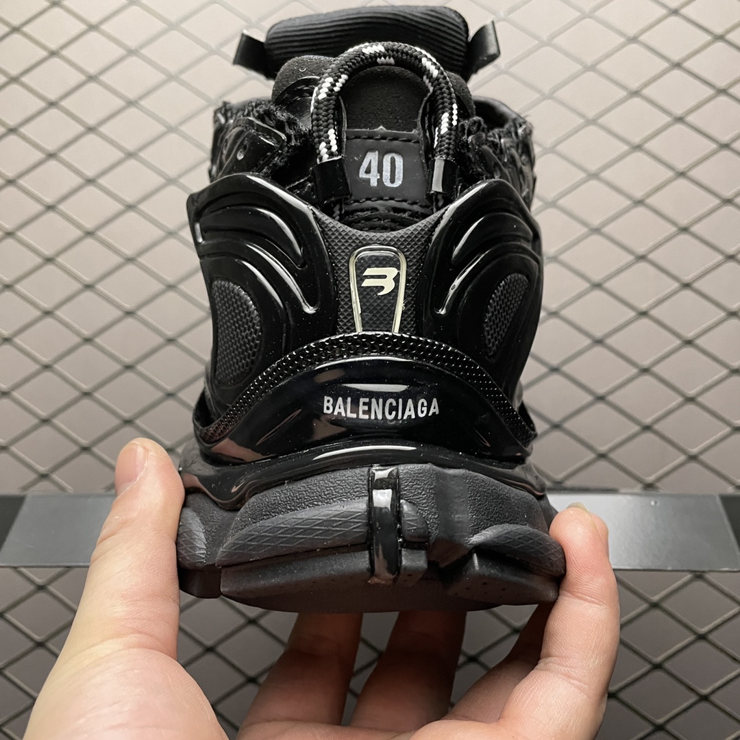 Balenciaga Runner Trainer in Triple Black、mysite、Cacoeks