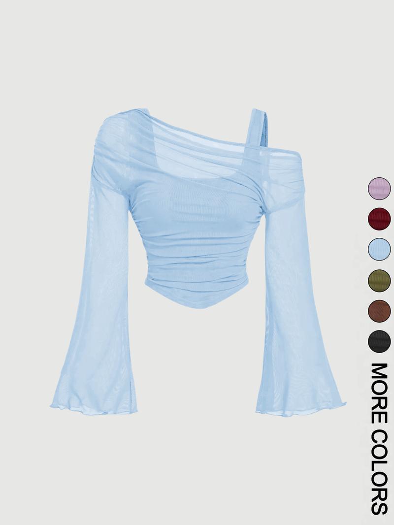 Valentine's Day Women's Drop Shoulder Slim Fit Casual T-Shirt, Fashionable Comfortable Autumn Top, Stylish Ladies' Clothing for Daily Wear