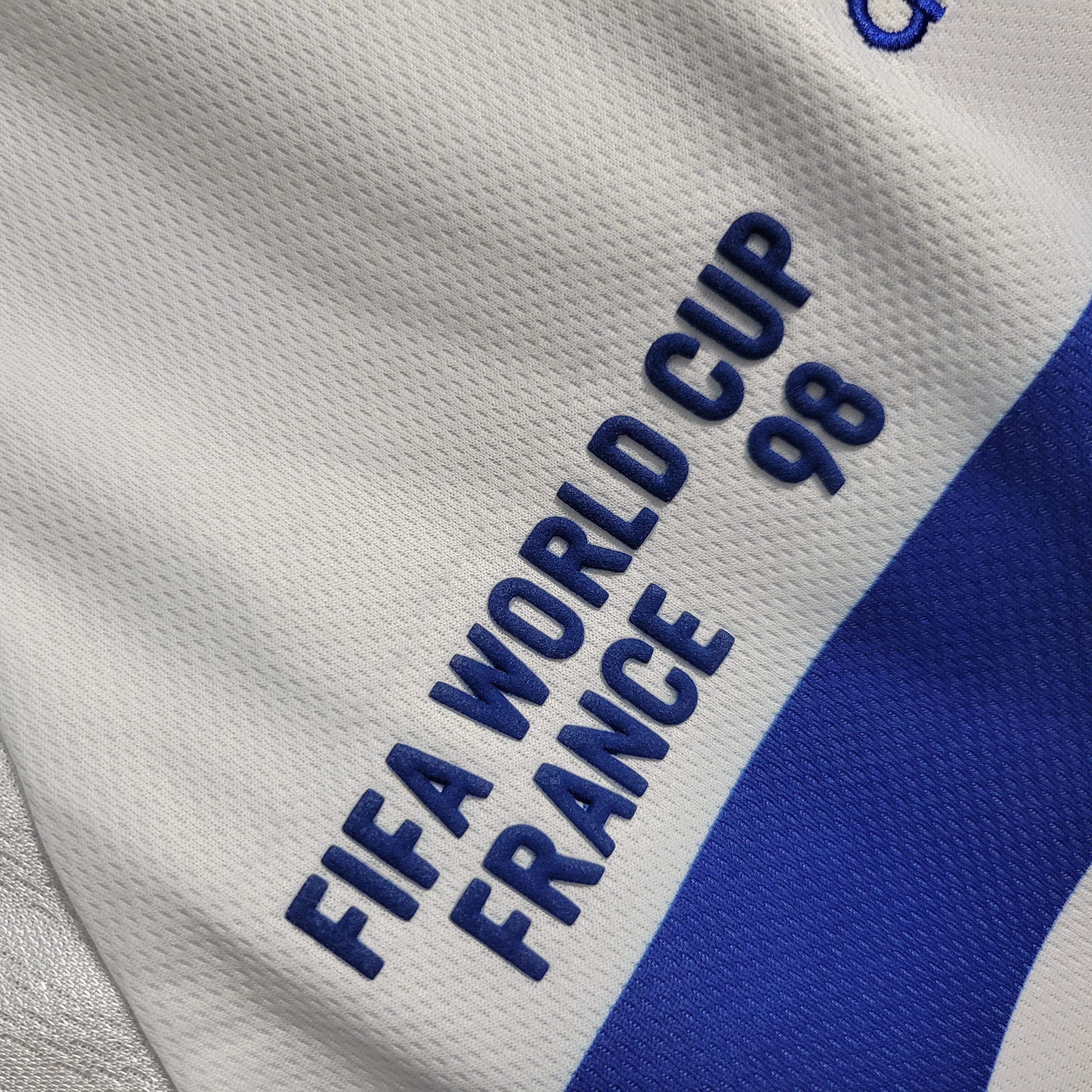 ManixJersey.com | Retro France 1998 Away Stadium Jersey -Customize Name, Number and Patch | Worldwide Shipping