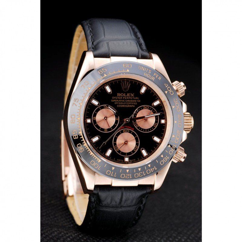 Replica Rolex Daytona 39mm Black Dial REP016831-fasswatch
