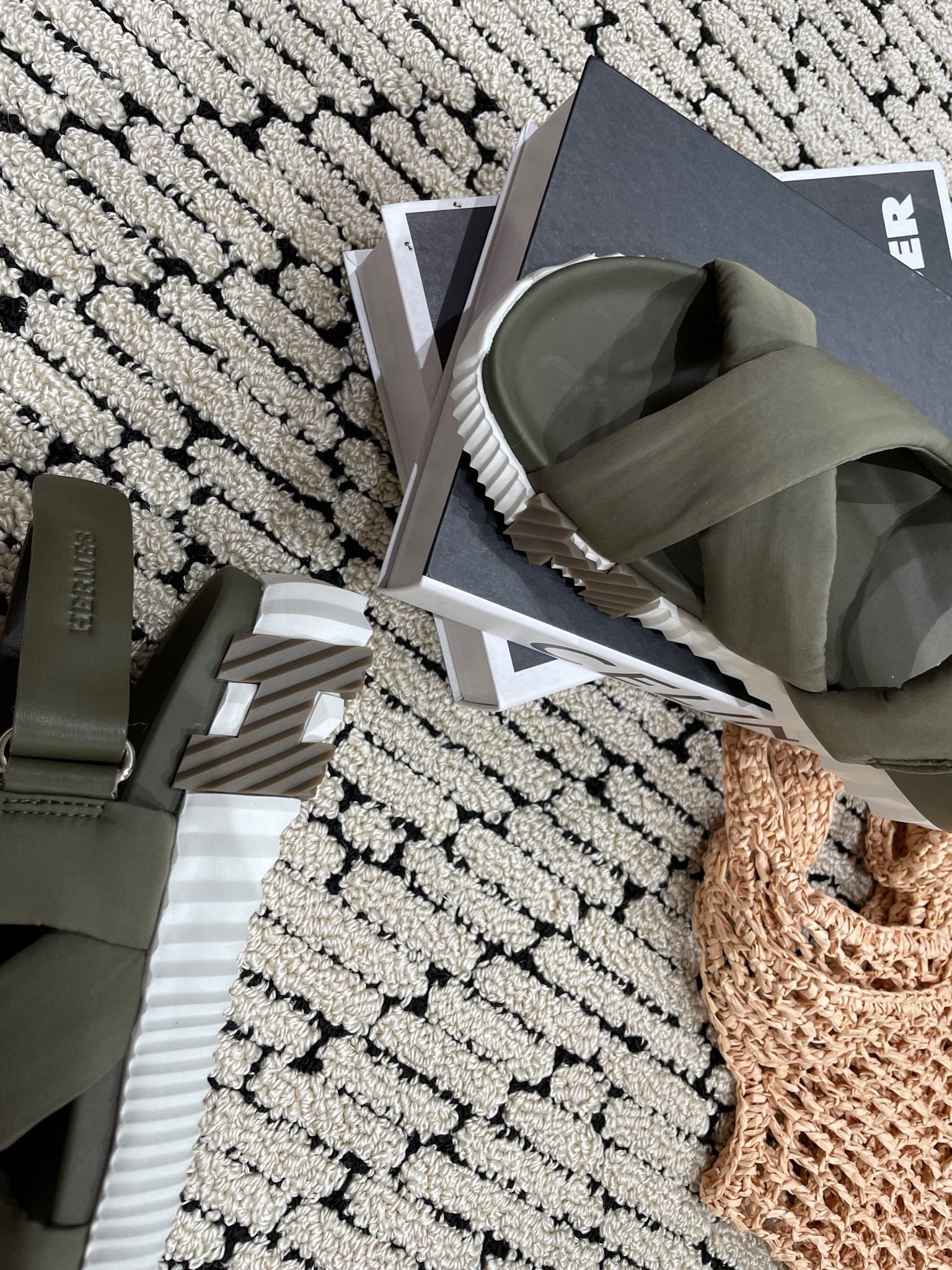 ELECTRIC SANDAL SHADOW CALFSKIN、mysite、Cacoeks