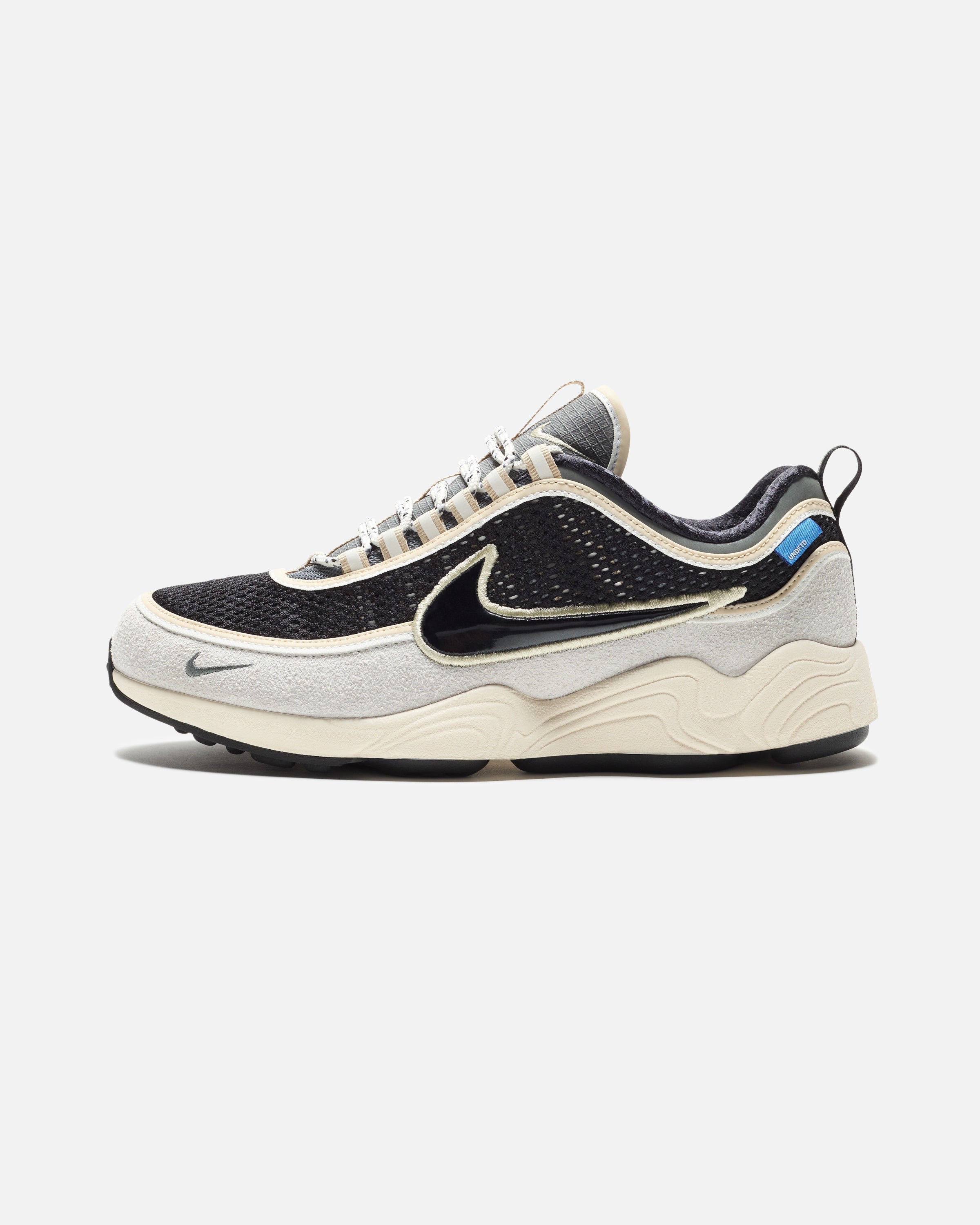 UNDEFEATED X NIKE AIR ZOOM SPIRIDON - PHANTOM/ BLACK